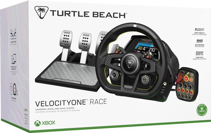 Actual product image Turtle Beach Velocity One Race Wheel & Pedal System (PC, Xbox One X, Xbox One S)