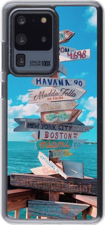 Image du produit PhoneLook Coque transparent Cool Cities Directions (Samsung Galaxy S20 Ultra)