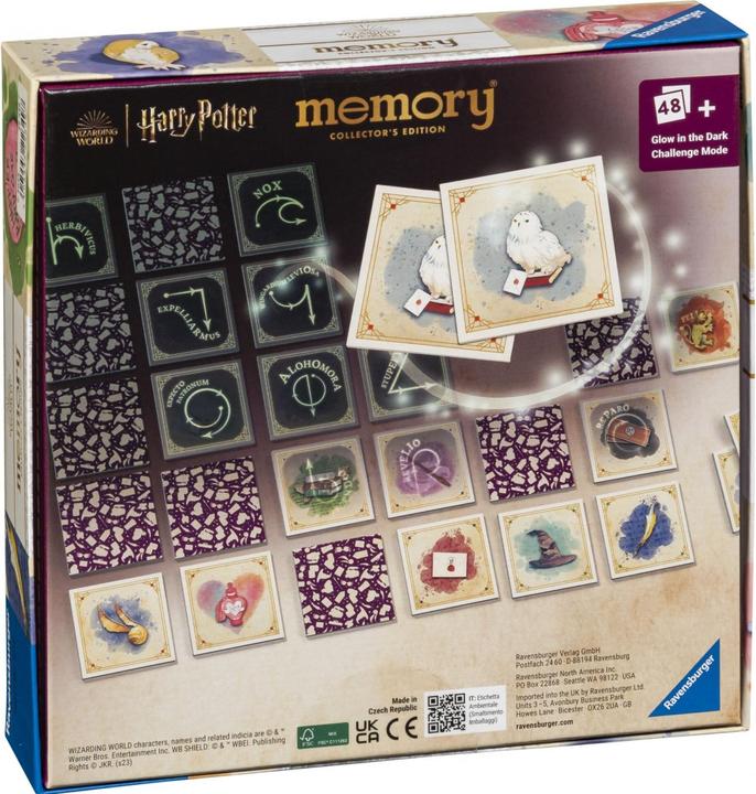 Produktbild Ravensburger Collector's memory Harry Potter (Spanisch, Deutsch, Französisch, Niederländisch, Portugiesisch, Englisch, Italienisch)