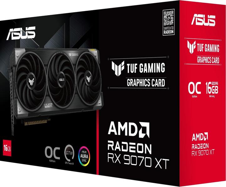 Produktbild ASUS TUF RX 9070 XT GAMING OC (16 GB)