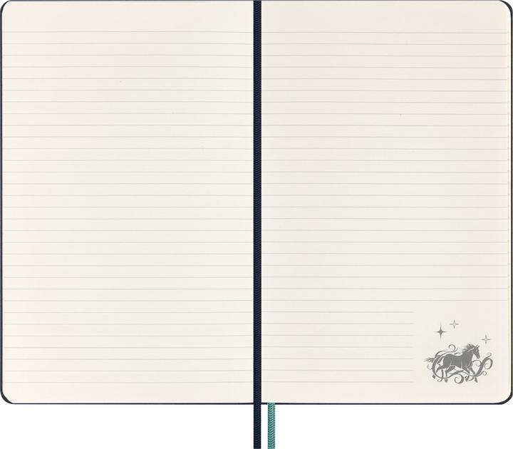 Image du produit Moleskine Harry Potter Patronum (130 x 210 mm, À rayures, Couverture rigide)