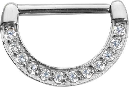 Produktbild Bijouteria Brustpiercing (Chirurgenstahl 316L, Zirkonia)