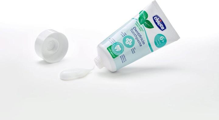 Produktbild Chicco Zahnpasta milde Minze mit Fluorid 1450ppm 6y+ italienisch Paste (50 ml)