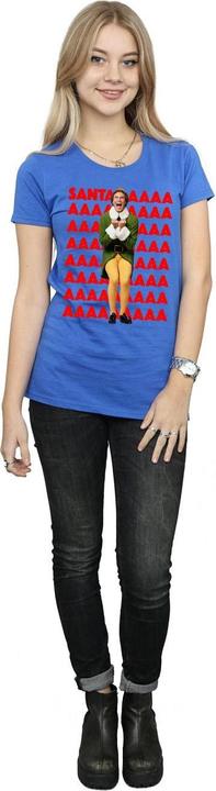 Immagine prodotto Elf Buddy Santa Scream Maglietta Donna (L)