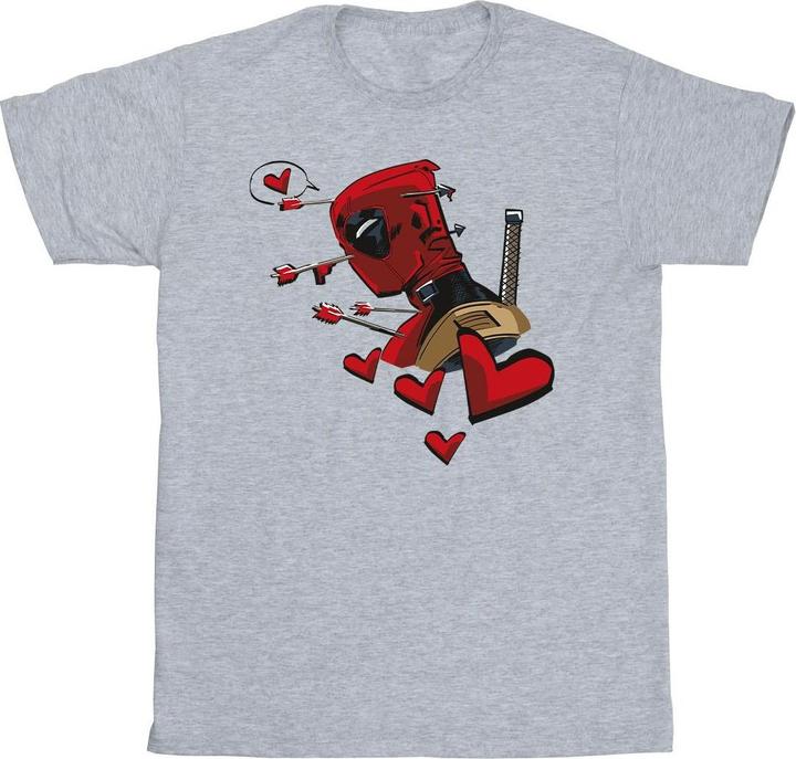 Immagine prodotto Deadpool Love Arrow Maglietta Ragazze (140, 146)