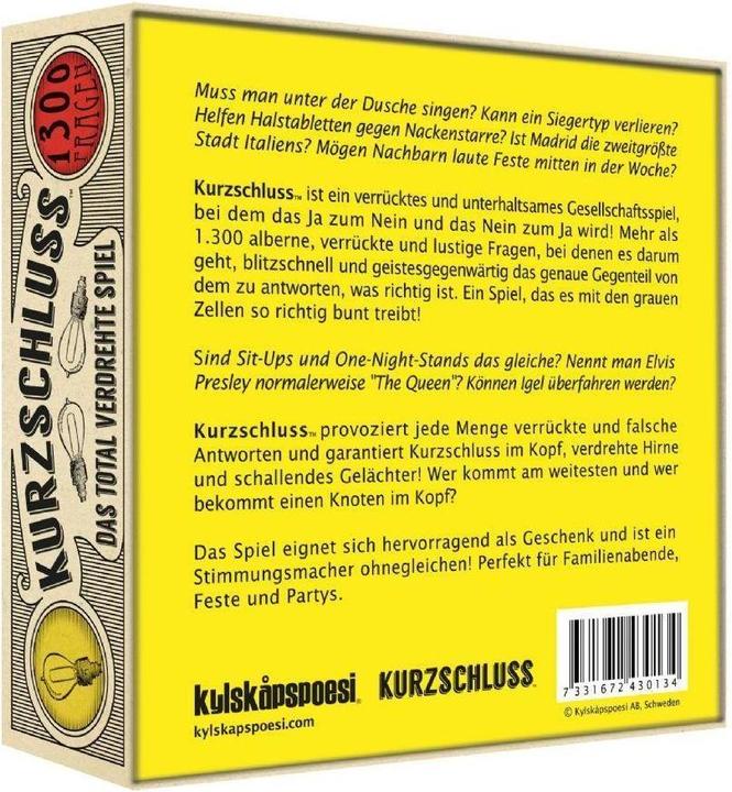Produktbild Kurzschluss (Deutsch)