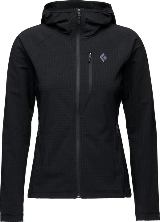 Black Diamond W Coefficient Storm Fz Hoody (L)