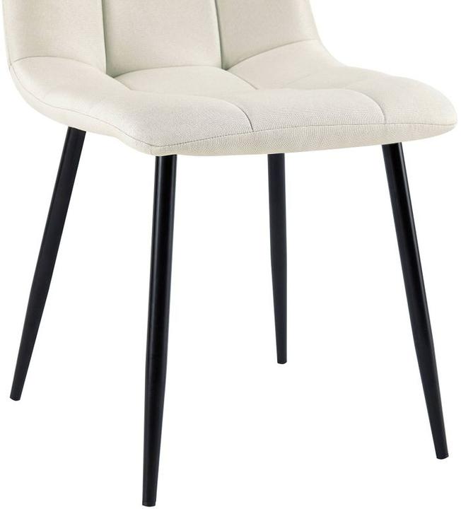 Image du produit Swisshandel24 Set de 4 chaises Antibes Tissu