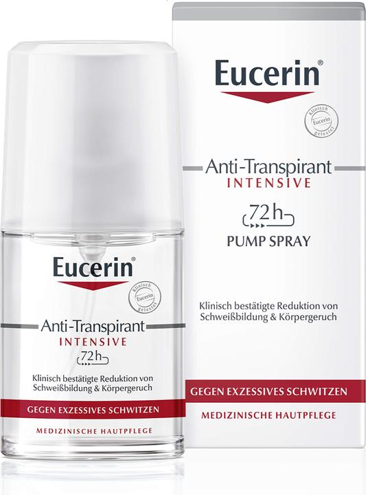 Eucerin Deodorant Antitranspirant Spray 72h, 30 ml Lösung (Spray, 30 ml)