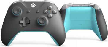 Actual product image Microsoft Xbox Wireless Controller - Grey Blue (Xbox Series X, Xbox One S, Xbox Series S, PC, Xbox One X)