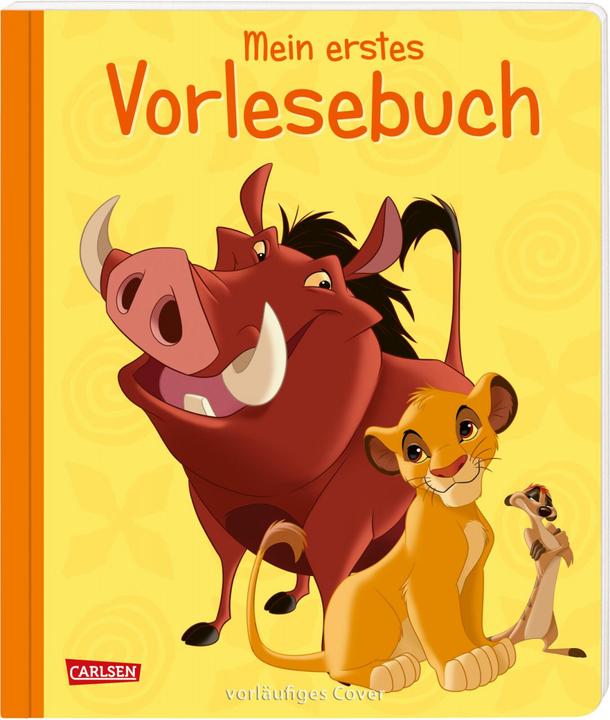 Produktbild Disney Pappenbuch: Der König der Löwen – Mein erstes Vorlesebuch (Deutsch, Walt Disney, 2022)