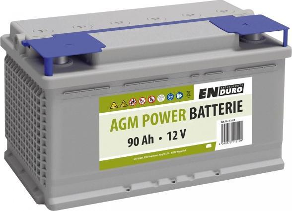 Immagine prodotto Enduro Batteria di alimentazione Batteria AGM Power 90AH 12V (11819) (12 V, 90 Ah)