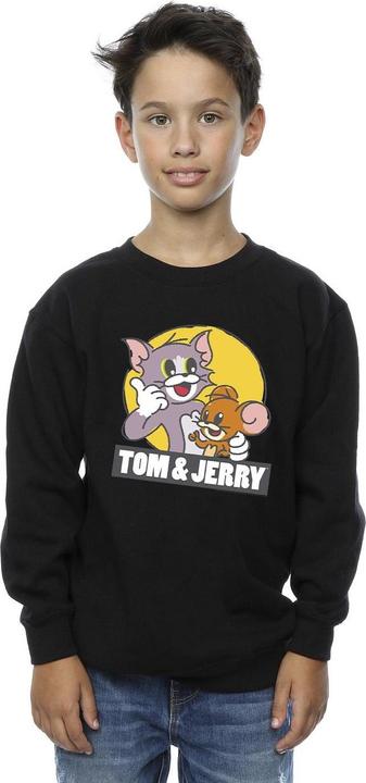 Actual product image Tom & Jerry Boys Sketch Logo Sweatshirt (152, 158)