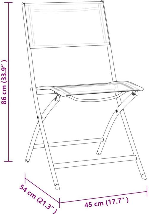 Actual product image VidaXL Flin (80 cm)