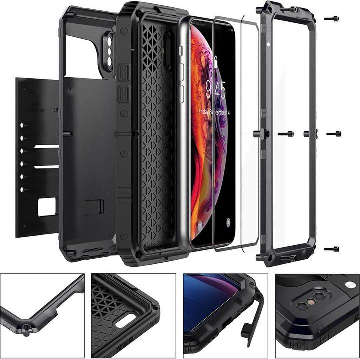 Produktbild Cadorabo Outdoor Hülle 360 Grad Schutz (Apple iPhone X)