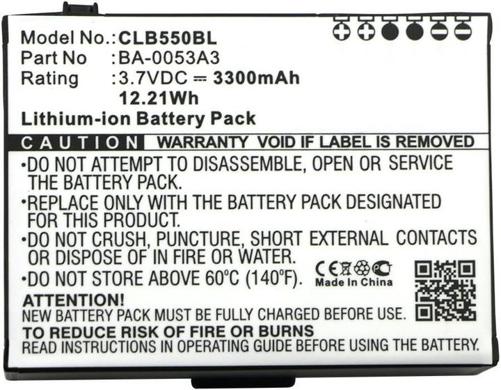 Actual product image CoreParts Battery for CipherLab Scanner
