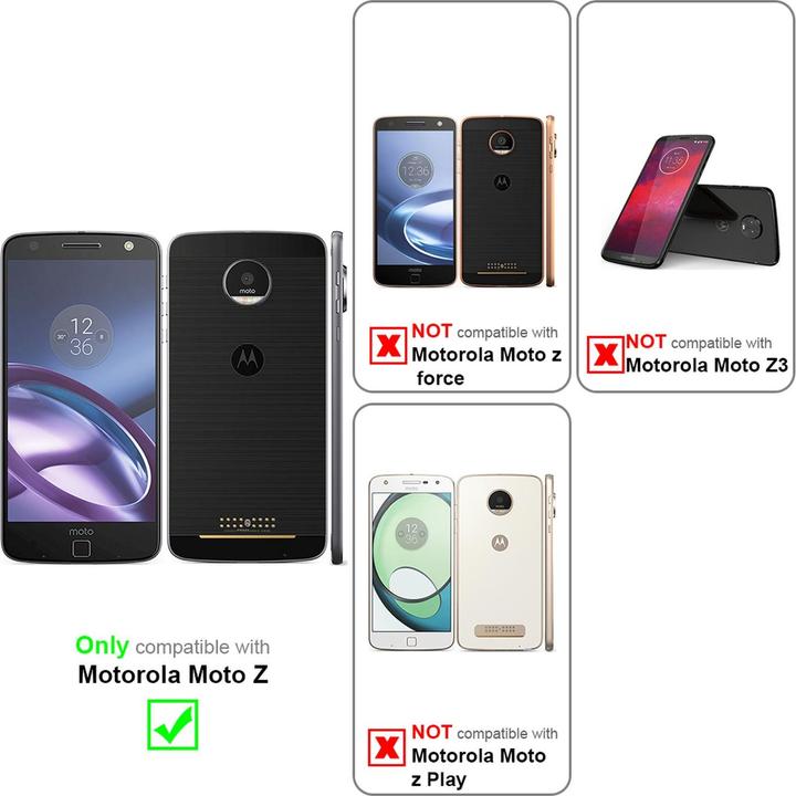 Image du produit Cadorabo Book Classy Style Cover (Motorola Moto Z)