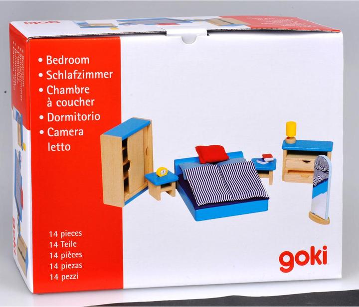 Actual product image Goki Doll house furniture bedroom