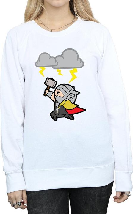 Image du produit - Sweat KAWAII THOR GOD OF THUNDER - Femme (XL)