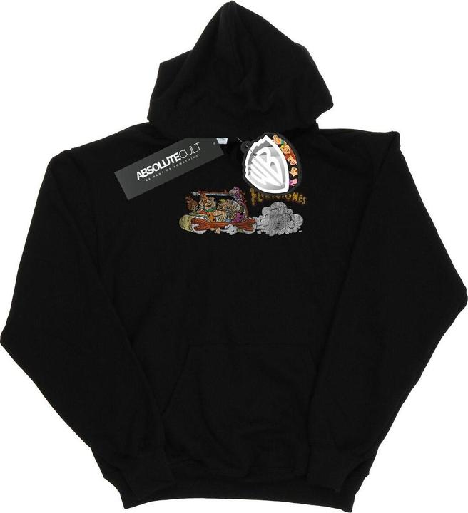 Immagine prodotto The Flintstones Family Car Distressed Felpa con Cappuccio Uomo (XL)