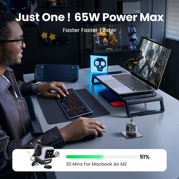 Actual product image Ugreen Nexode RG (65 W)