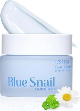 Skin Gin It'S SKIN Blue Snail Cream Daily Face Moisturizer mit Schneckenschleim-Essenz Centella Asiatica und (Körpercreme, 50 ml)