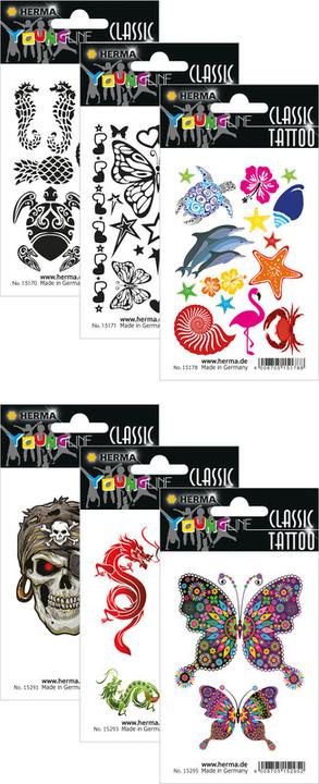 Produktbild HERMA Kindertattoos