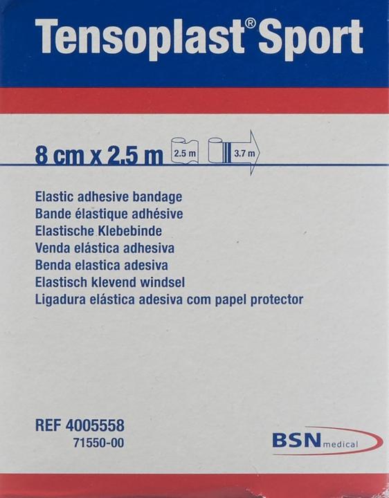 Produktbild BSN Tensoplast® Sport 8 x 2.5 m weiss (2.50 m)