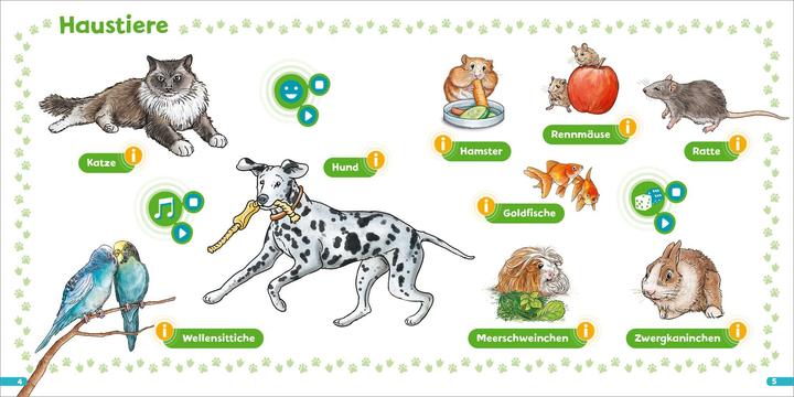Produktbild Tessloff BOOKii® Hören und Staunen Mini Tiere (Deutsch, Luis-Max/Döring, Hans-Günther/Lohr, Brandstetter, Stefan/, Johann/Anders, 2023)