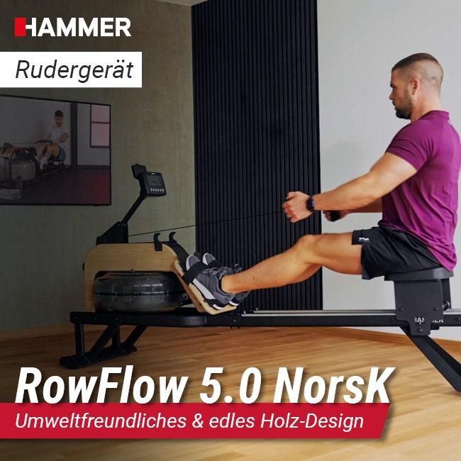 Actual product image Hammer Fitness RowFlow 5.0 NorsK