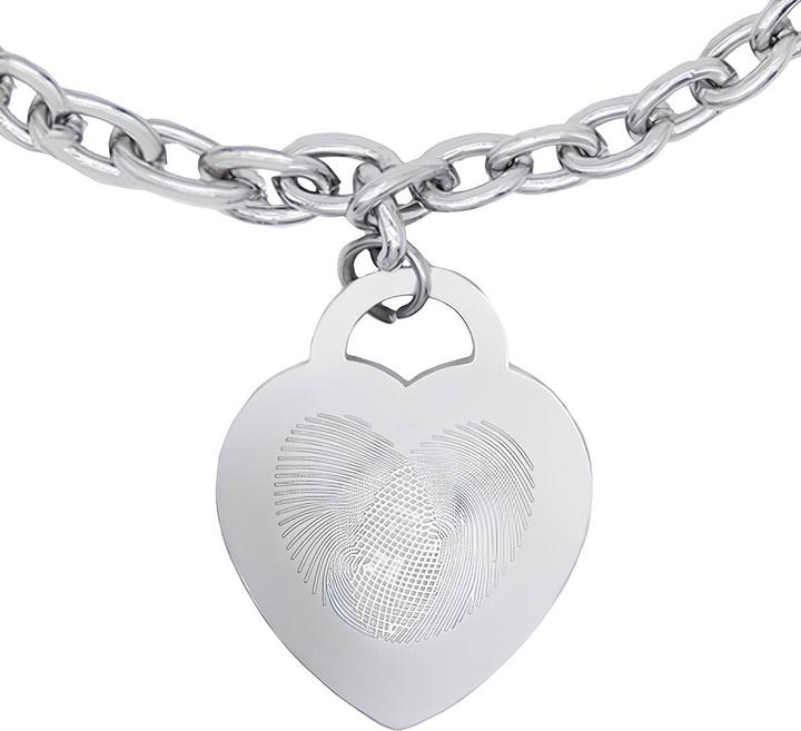 Actual product image Emotion Armband (19 cm, Stainless steel)