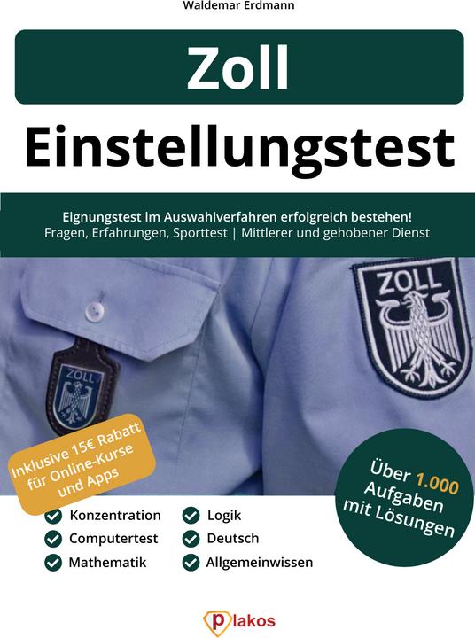 Image du produit Einstellungstest Zoll (Allemand, Waldemar Erdmann, 2021)