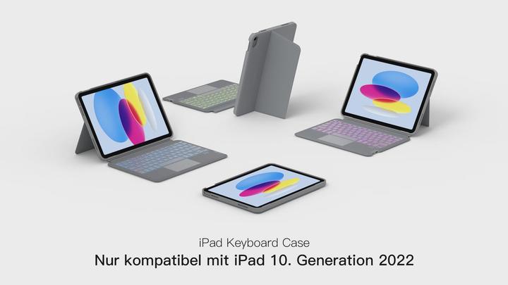 Produktbild Inateck Keyboard iPad 04112 gray (KB04112 gray)