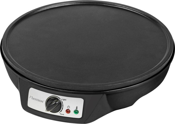 Actual product image Bestron Crêpes maker in retro design, for crepes with Ø 30 cm, incl. batter spreader & crêpes turner, m
