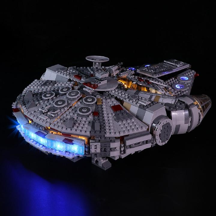 Produktbild BrickBling LED Licht Set für LEGO Millennium Falcon (75257)