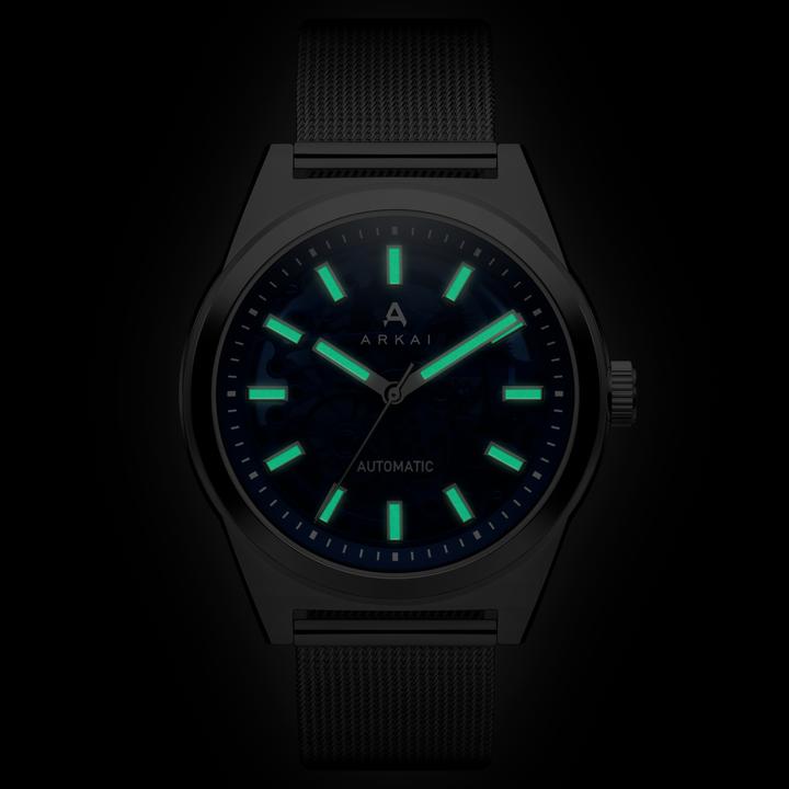 Actual product image Arkai Caron (Skeleton watch, 42 mm)