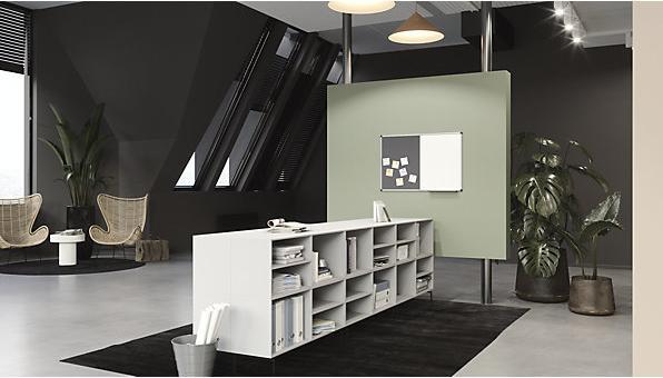 Actual product image Legamaster UNITE combiboard feutre gris-tableau blanc 60x90cm (90 x 60 cm)
