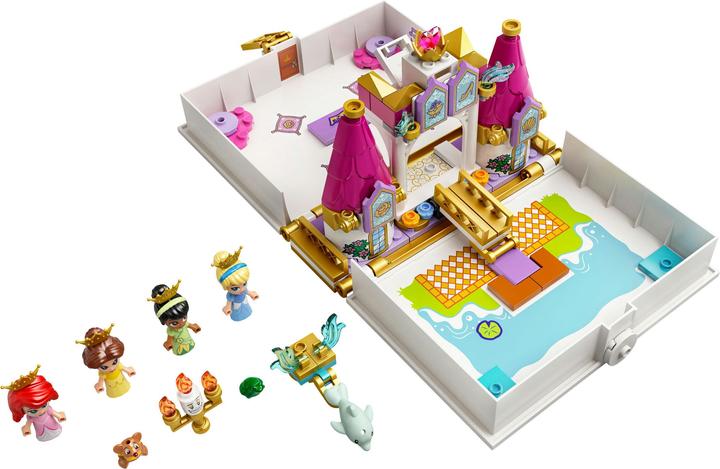 Actual product image LEGO Storybook Adventures with Arielle, Belle, Cinderella and Tiana (43193, LEGO Disney)