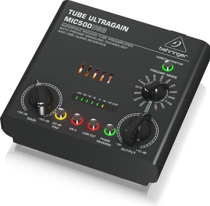 Behringer Microfoon voorversterker buis Ul (Voorversterkers)