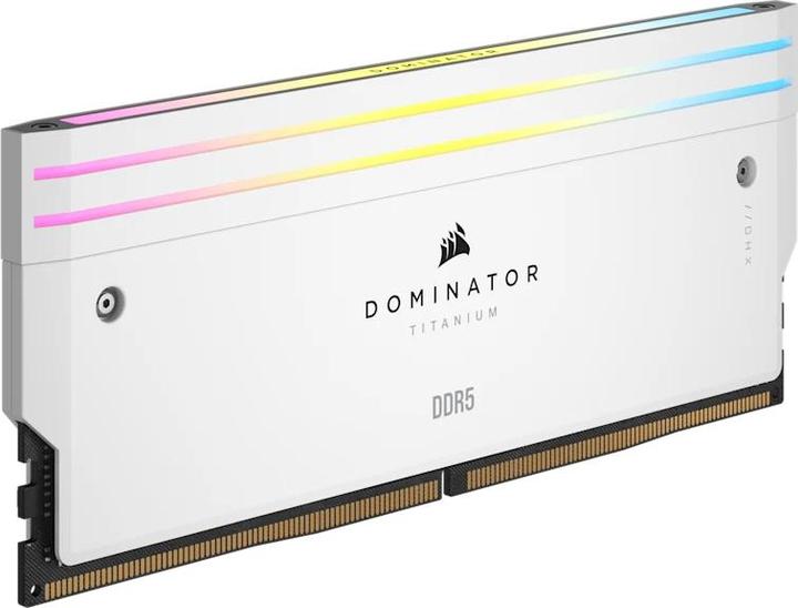 Image du produit Corsair RAM D5 6000 64GB C30 Dom Titanium K2 W (2 x 32GB, 6000 MHz, RAM DDR5, DIMM)