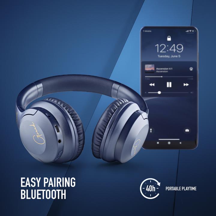Actual product image NGS Artica greed blue (40 h, Cable, Wireless)