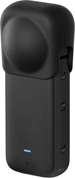 Puluz silicone housse de protection pour lentille pour Insta360 X3 (noir) (x3)