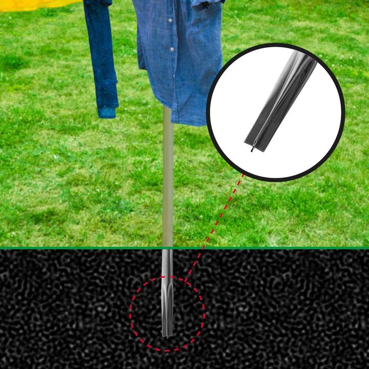 Immagine prodotto Promis Asciugatrice da giardino a quattro bracci SU200 CAPRI (50 m)