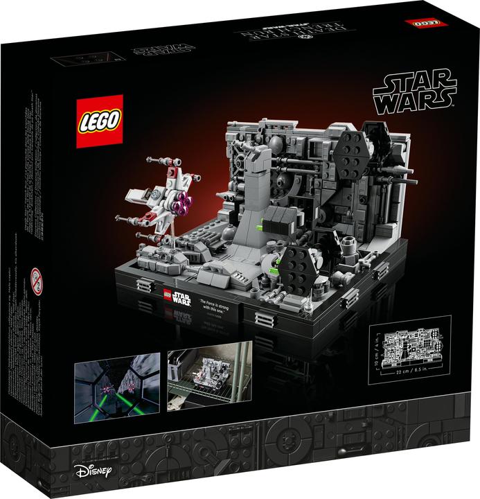 Immagine prodotto LEGO Diorama della corsa in trincea della Morte Nera (75329, LEGO Star Wars)