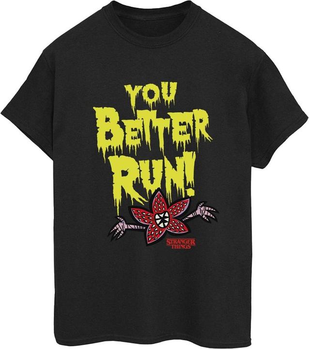 Produktbild Netflix Stranger Things You Better Run TShirt (4XL)