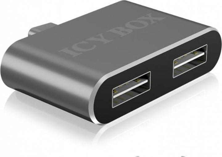 Produktbild Icy Box IB-Hub1201-C (USB-C, 2 Ports)