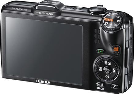 Image du produit Fujifilm Finepix F550 EXR, 16MP, zoom 15x, FullHD, GPS, Noir