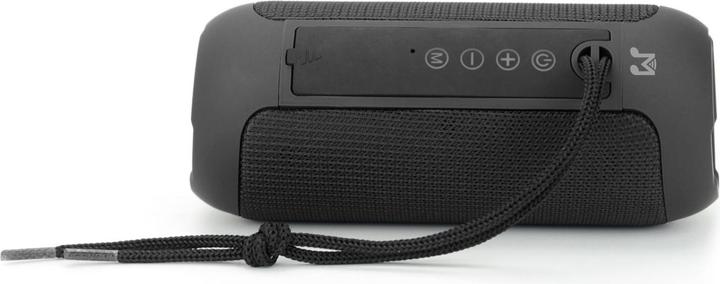 Technaxx Bluetooth Lautsprecher, schwarz, mit Mikrofon und FM-Radiofunktion (730 h, Netzbetrieb)