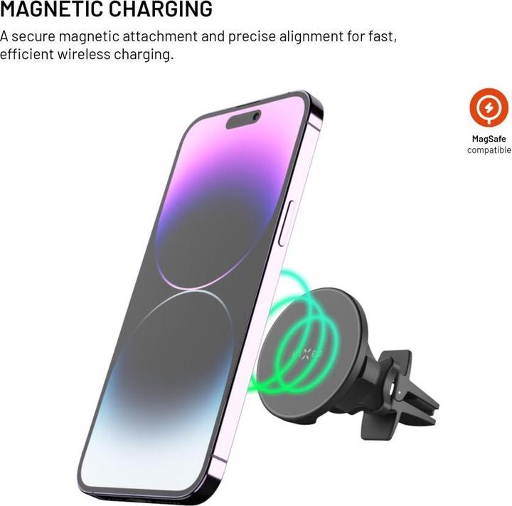 Productafbeelding Fixed Vaste MagRound-bevestiging voor draadloos opladen | MagRound | Bevestiging | Apple | iPhone (Apple iPhone 12)