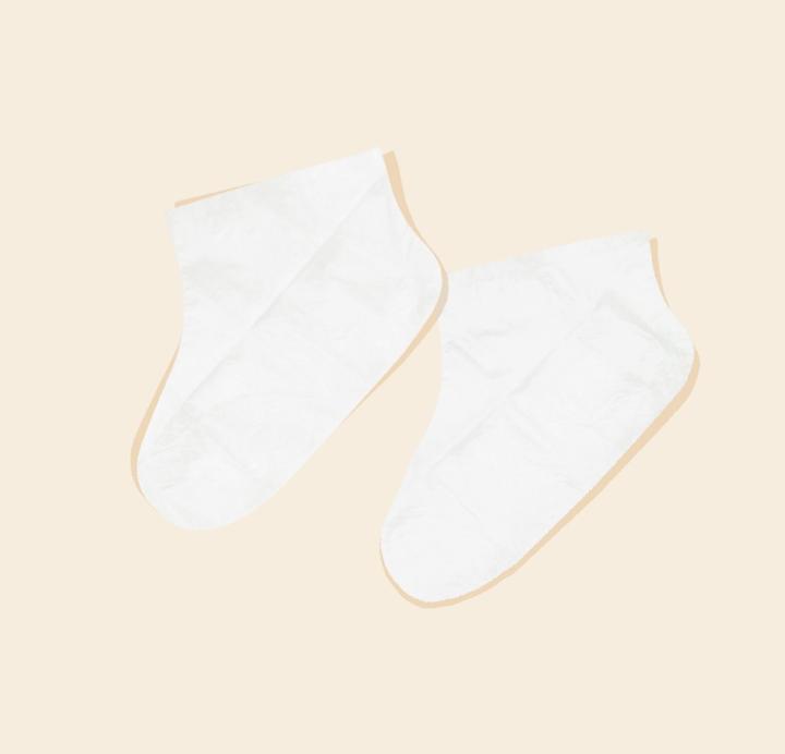 Actual product image SpaLife Intensive Regenerating Foot Mask Cica Peppermint Oil Vitamin E (Foot mask)